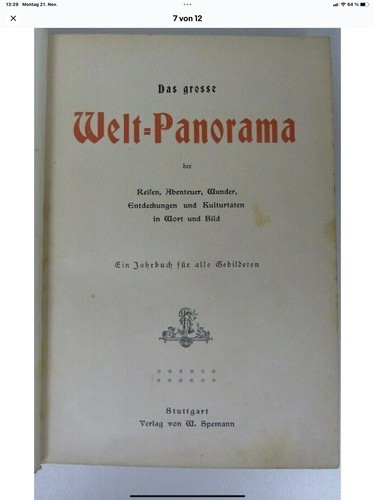 Das grosse welt - grosse, welt-panorama