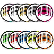 MTB Bike Fahrrad Felgen Aufkleber Set 2 Face 26-29 Zoll Felgenrandaufkleber