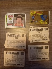 Panini Fussball 81 Einzeln