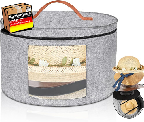 Hut aufbewahrungsbox rund - hut-,