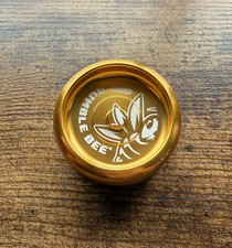 Duncan Bumble Bee Metal Yoyo Like Playmaxx Cold Fusion Shiny All Gold