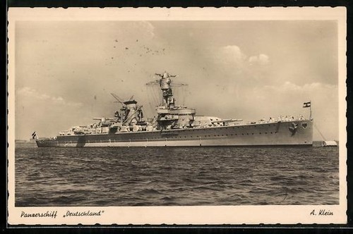 Panzerschiff deutschland - panzerschiff,