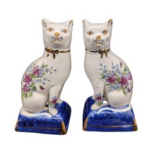 Glasierte Staffordshire-Katze