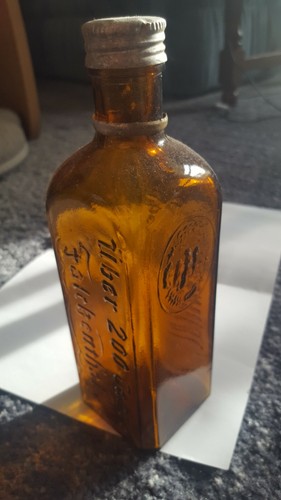 Alte likörflasche glasflasche - alte,