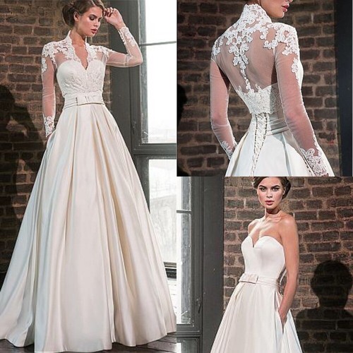Teiliges brautkleid - teiliges,