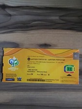 Ticket Eintrittskarte WM World