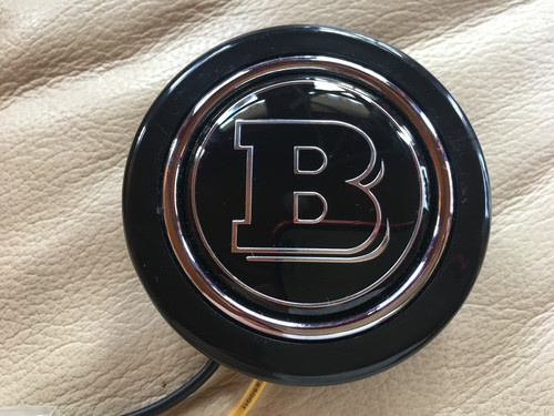 Hupenknopf schwarz brabus - hupenknopf,