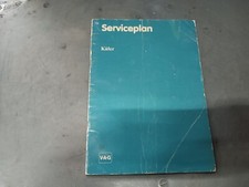 Original VW Käfer 1983 Serviceplan Serviceheft Wartungsheft Kundendienst