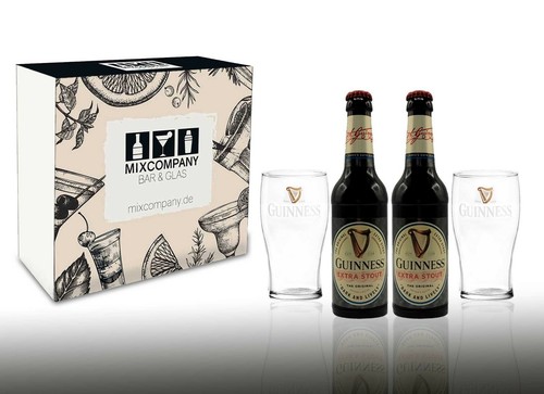 Guinness geschenkset 2x - geschenkset,