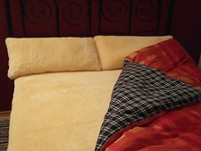 Lammfelldecke, Couchauflage