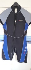 Pegaso Tauchanzug XL Neopren Shorty 5 mm Wassersport Surfen Schnorcheln