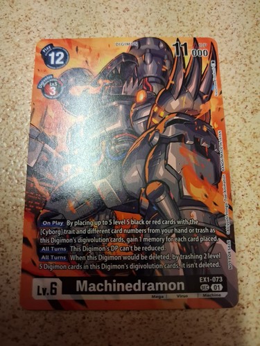 Machinedramon alternate art - machinedramon,