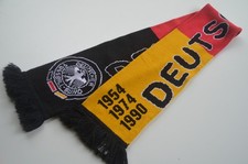 DFB Fußball Fan Schal "Deutschland" / 1954 / 1974 / 1990