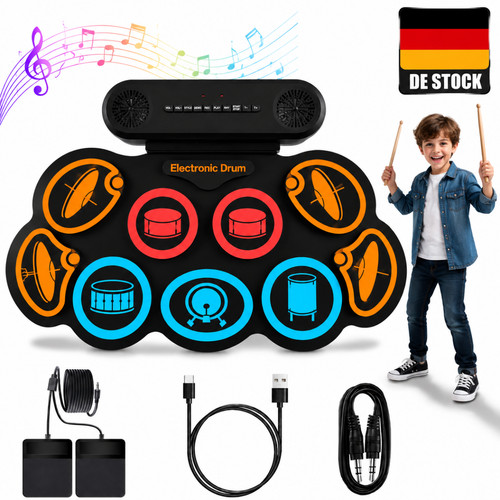 Elektronisches schlagzeug set - elektronisches, schlagzeug-set