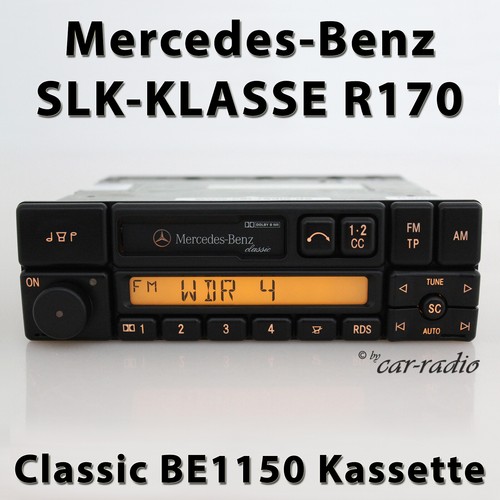 Original mercedes r170 radio - r170,