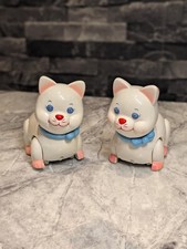 Paar Chicco Katzen Kätzchen Spielzeug Hergestellt in Indonesien 