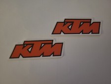 2x Aufkleber Sticker KTM