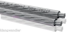 OEHLBACH Silverline 60 / 6mm² / Versilbertes Lautsprecher-Kabel / 1021 / Neu