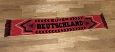 Deutschland Schal Fussball DFB Vintage 90er Fanschal Oldschool rot