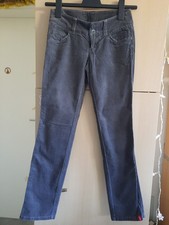 Damen Esprit Cord Hose Grau 34