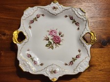 Servierplatte dekor moosrose - servierplatte,