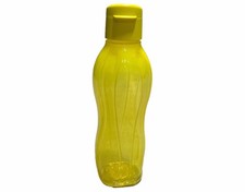 TUPPERWARE EcoBottle Trinkflasche Trinkbehälter Getränkeflasche Flasche gelb