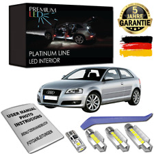 Audi A3 8P 8P1 8PA LED Innenraumbeleuchtung 10 SMD Premium Set Weiß Canbus