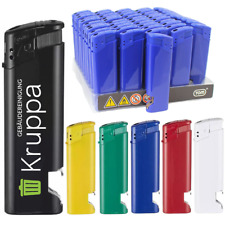 Feuerzeuge mit Flaschenöffner Druck Logo Werbung  100,250, 500,1000 stk 6 Farbe