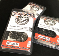 3 Stück Kette Sägekette 16"