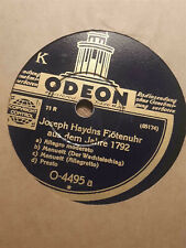 Haydn`s Flötenuhr (1792 u. 93)  ODEON O-4495, Schellack, ca. 1932 extremely rare