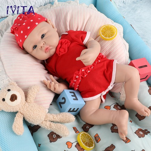 46cm newborn silicone reborn - silicone,