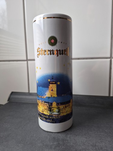 Sternquell bierkrug porzellan - bierkrug,