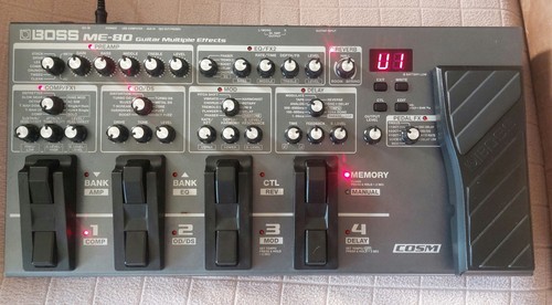Boss multi effektpedal - boss, multi-effektpedal