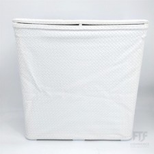 WENKO Wäschetruhe Wanda Wäschekorb  KLEINE BESCHÄDIGUNG (SIEHE BILDER)