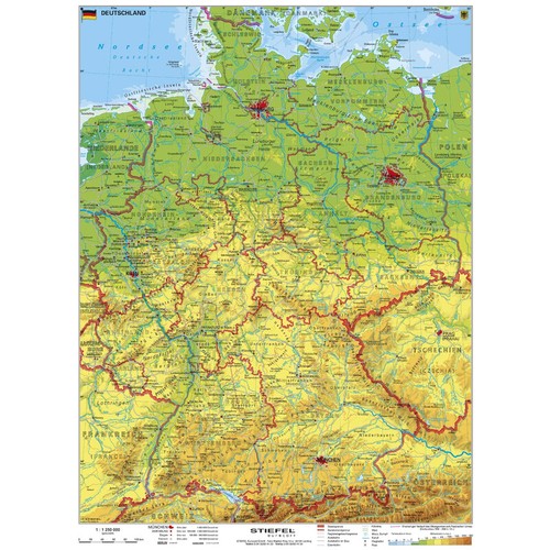 Stiefel landkarte deutschland - stiefel,