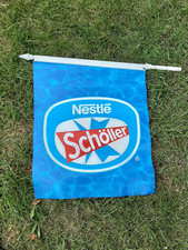 Schöller Fahne Rarität Seltenheit Guter Zustand Eisfahne ca. 46 x 57 cm