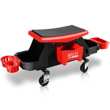 B-WAREN Werkstatthocker Werkstatt Rollsitz Garagenhocker Tragfähigkeit 180 kg