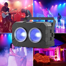 180W 2Eye COB LED Par Light DMX RGBW Audience Blinder DJ Party Bühnenbeleuchtung