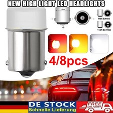 4/8pc BA15S BAY15D DC12V LED