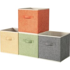 Aufbewahrungsbox Stoff 4er Set