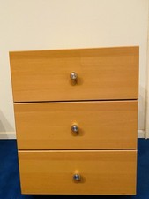 Schreibtisch Unterschrank Hülsta Massivholz Nachttisch