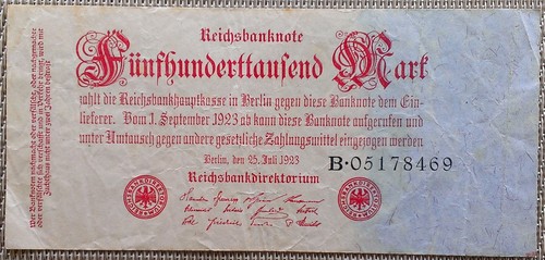 500 000 mark - mark, 1923