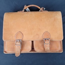 1 handmade Vintage hellbraunes