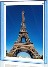 A4 Blue Acrylic Picture Frame