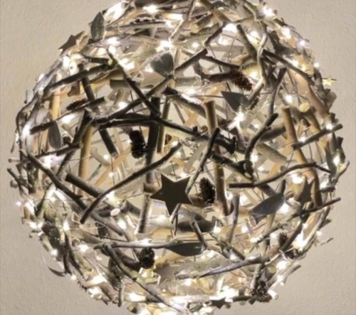 Lichterkette weihnacht kugel - lichterkette,