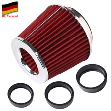 Sportluftfilter Universal Sport Luft Filter inkl Adapterringe 76mm 90mm 101mm DE