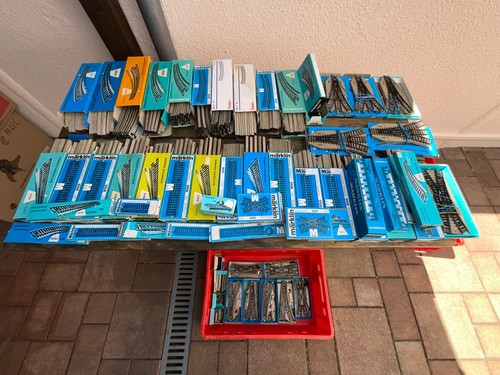 Märklin gleis konvolut 250 - m-gleis, konvolut: