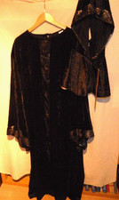 Kostüm / Robe + Zauberer /