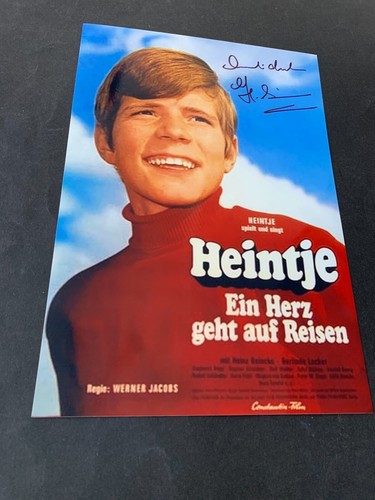 Heintje original signiertes - original,
