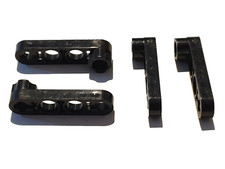 4x Lego Technic Liftarm flach